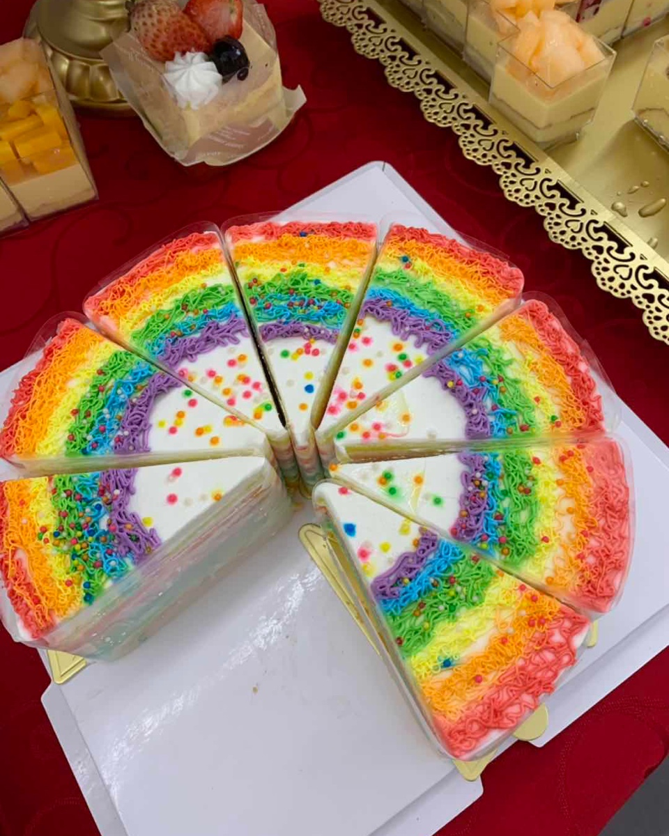 彩虹蛋糕🌈
