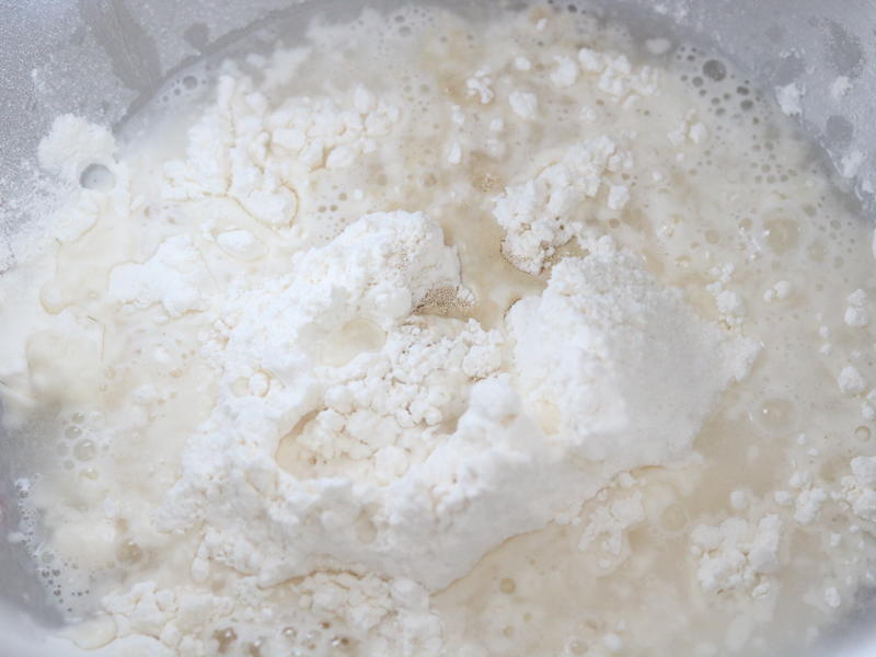 纯奶手撕吐司的做法 步骤1