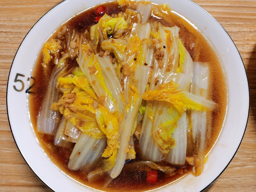 5分钟搞定‼️家常菜蒜香娃娃菜，巨好吃！