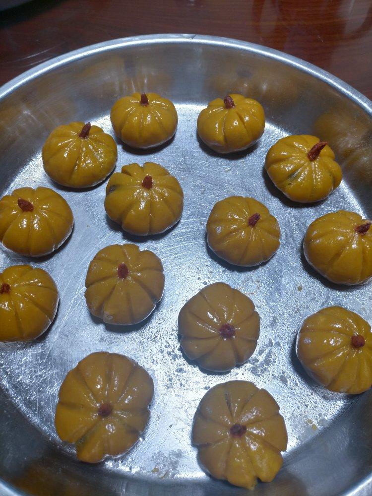 不会变形的南瓜饼