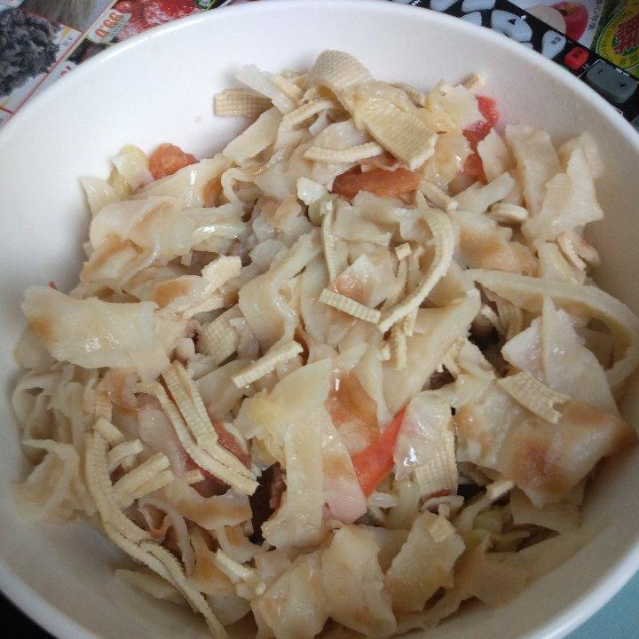 因梦做的白菜猪肉烩饼