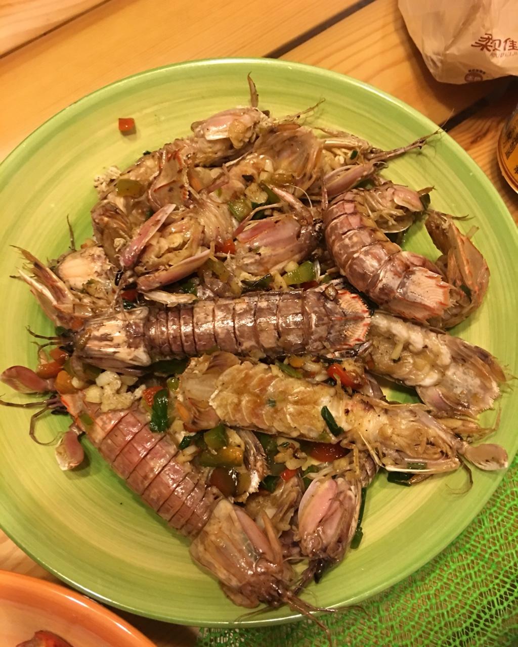 椒盐皮皮虾
