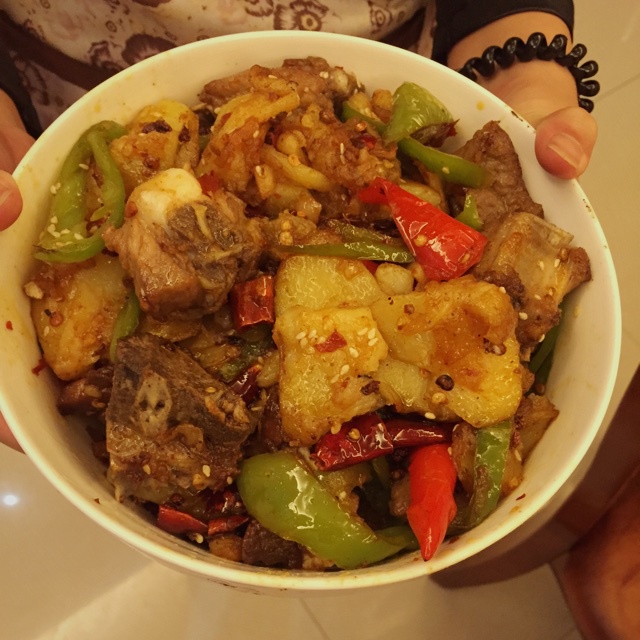 香辣干锅排骨