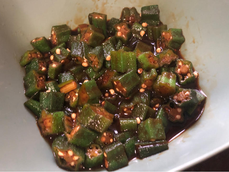 蚝油秋葵