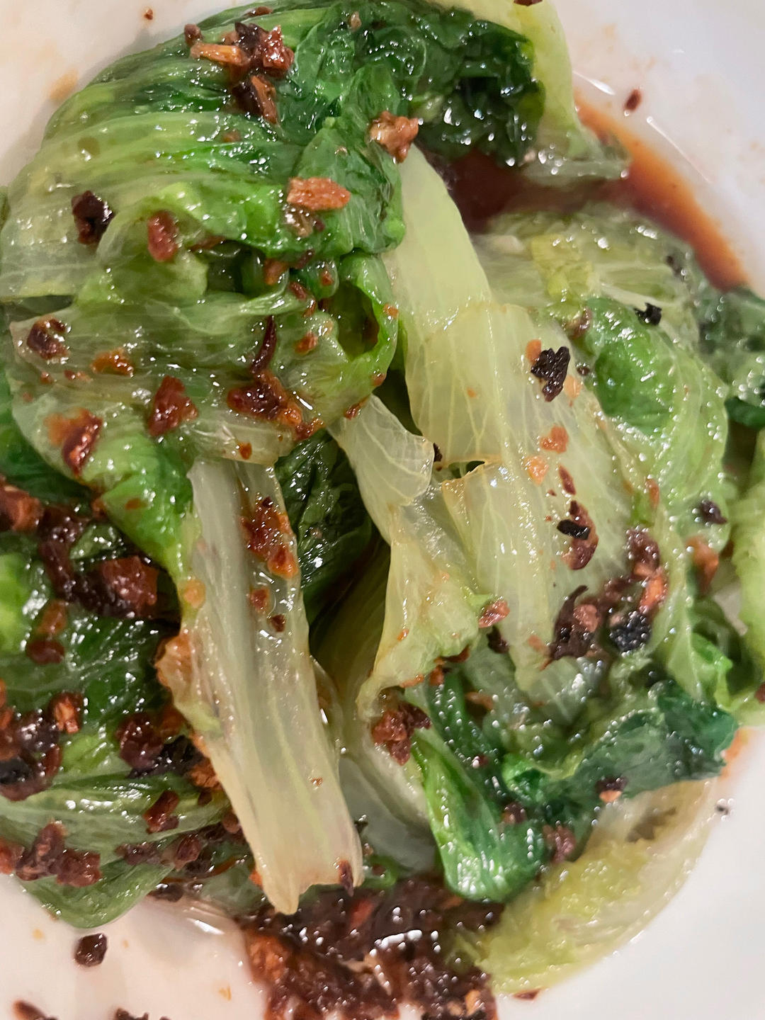 堪比饭店的白灼罗马生菜