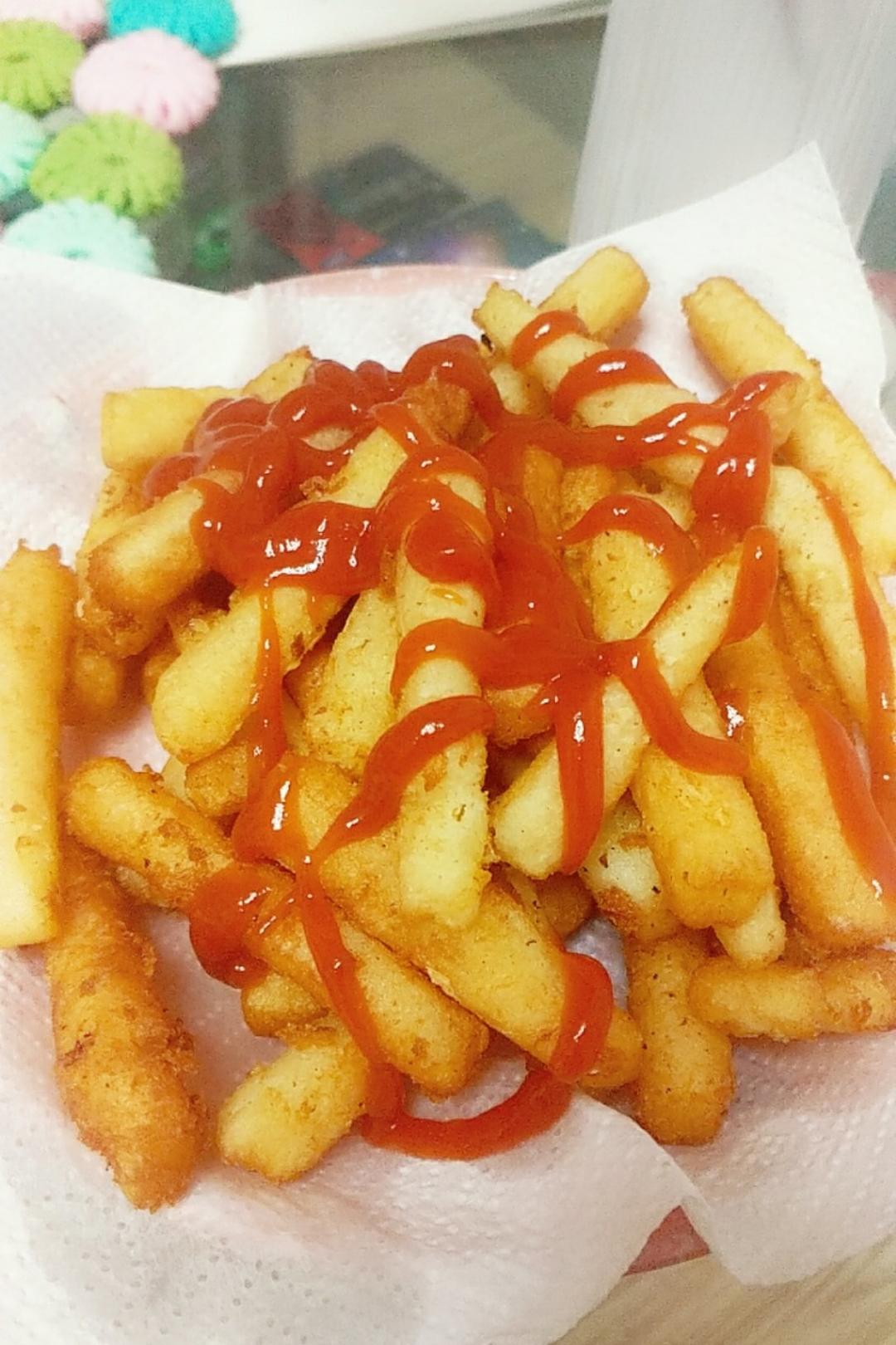 自制美味薯条