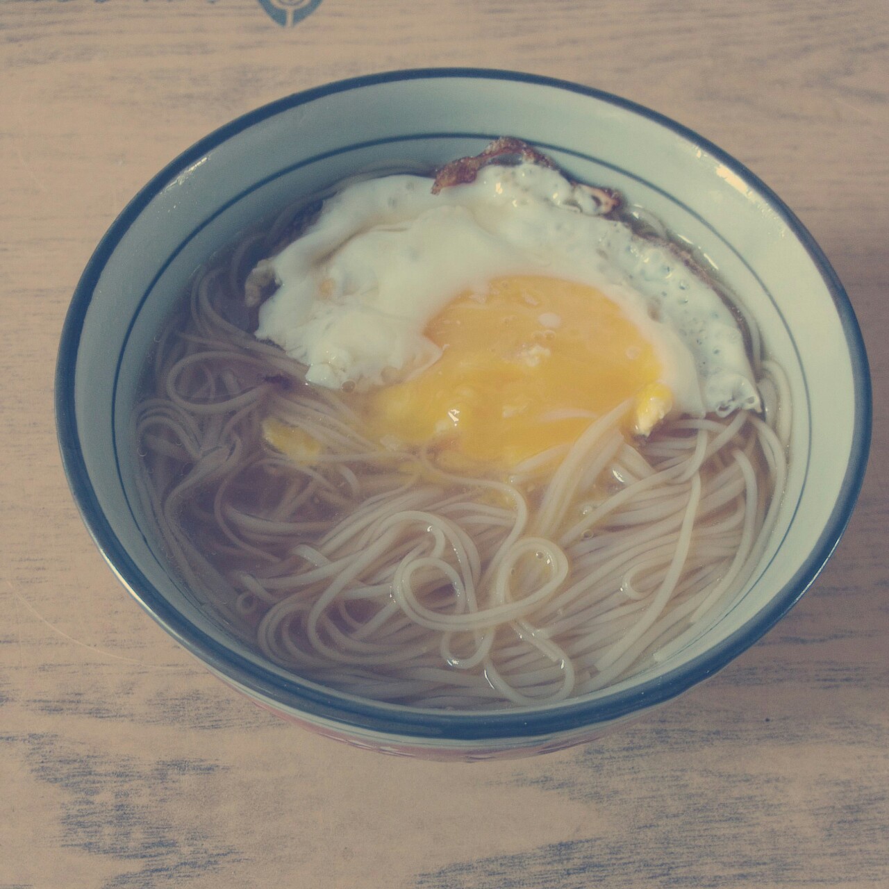 小葱麻油酱油面