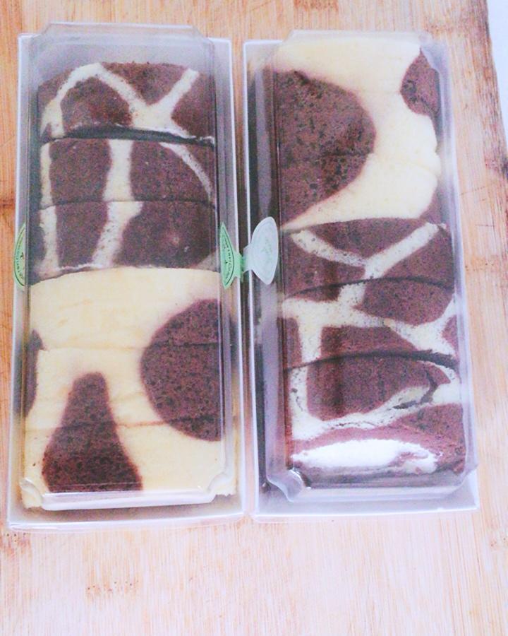 超萌长颈鹿蛋糕卷