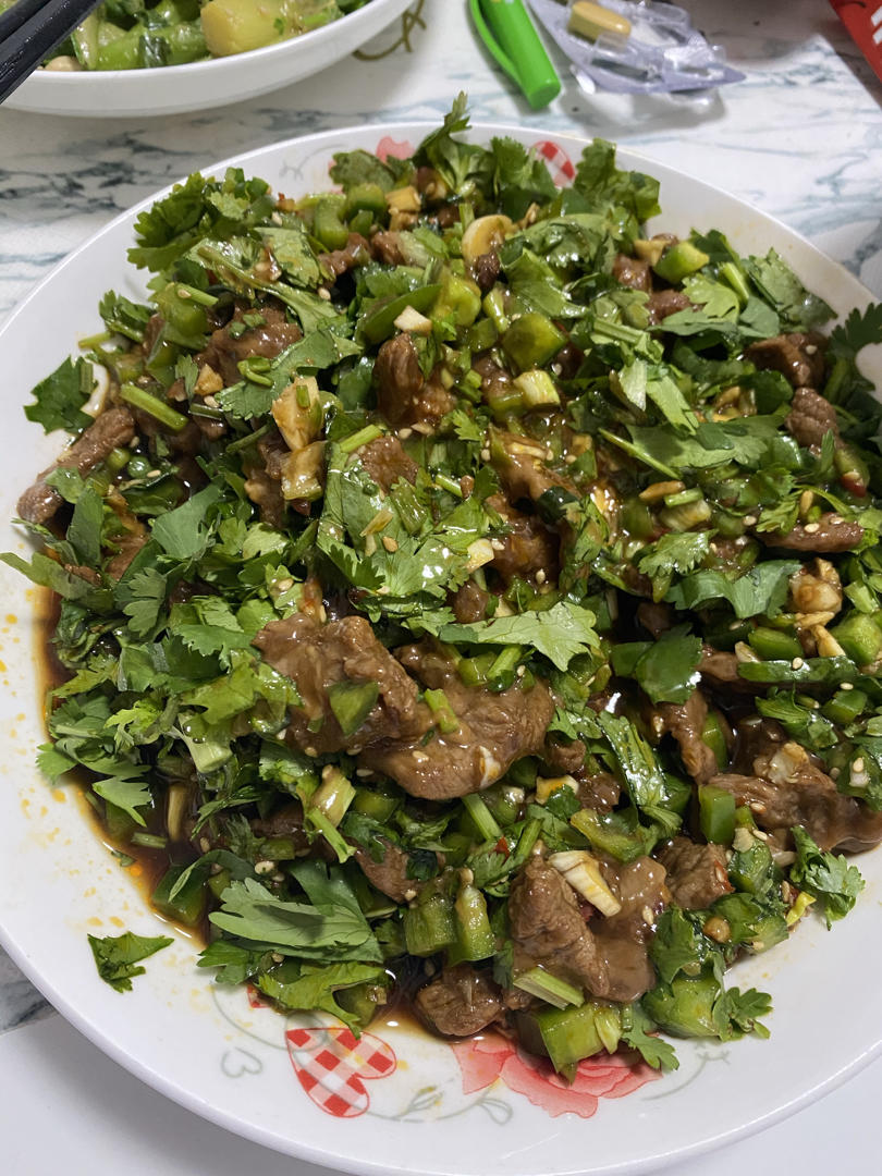 这个太绝了｜香菜拌牛肉‼️巨好吃