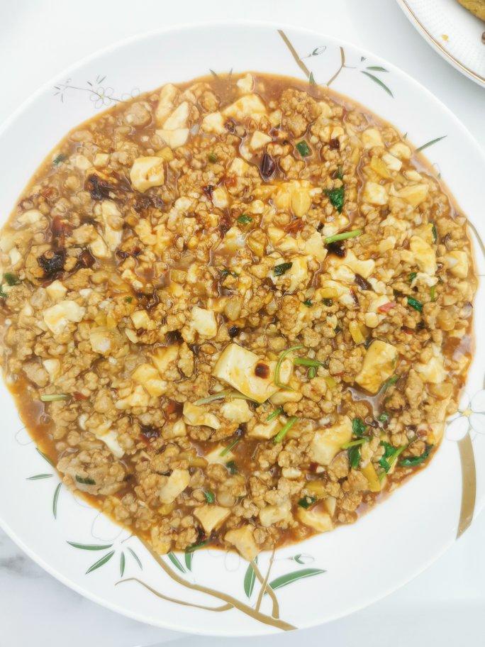 不麻婆的肉末豆腐