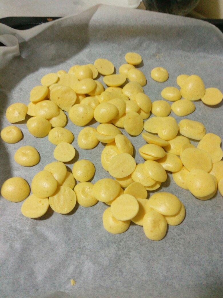 其叶蓁蓁妮做的蛋黄溶豆