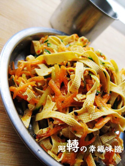 凉拌干豆腐