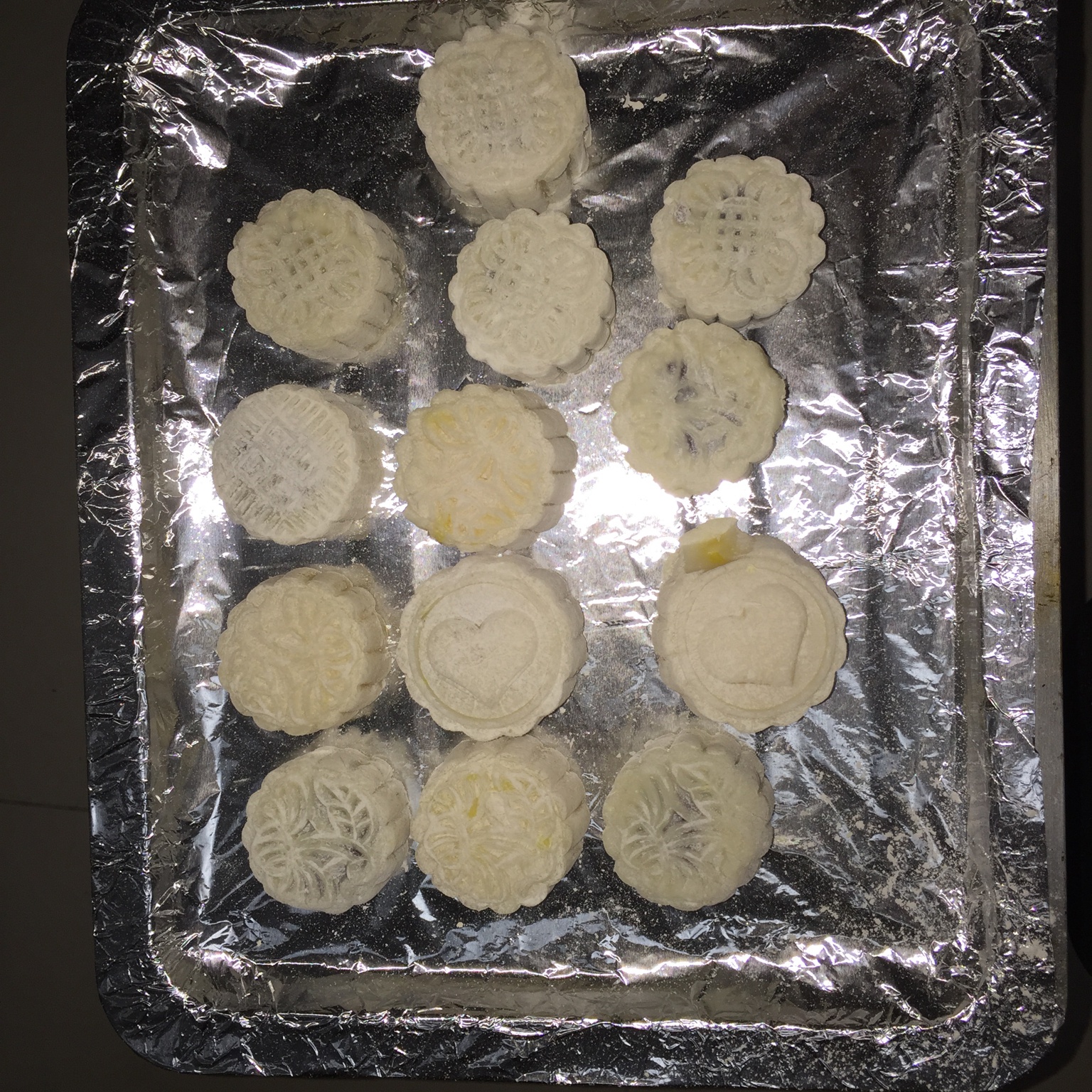 冰皮豆沙月饼