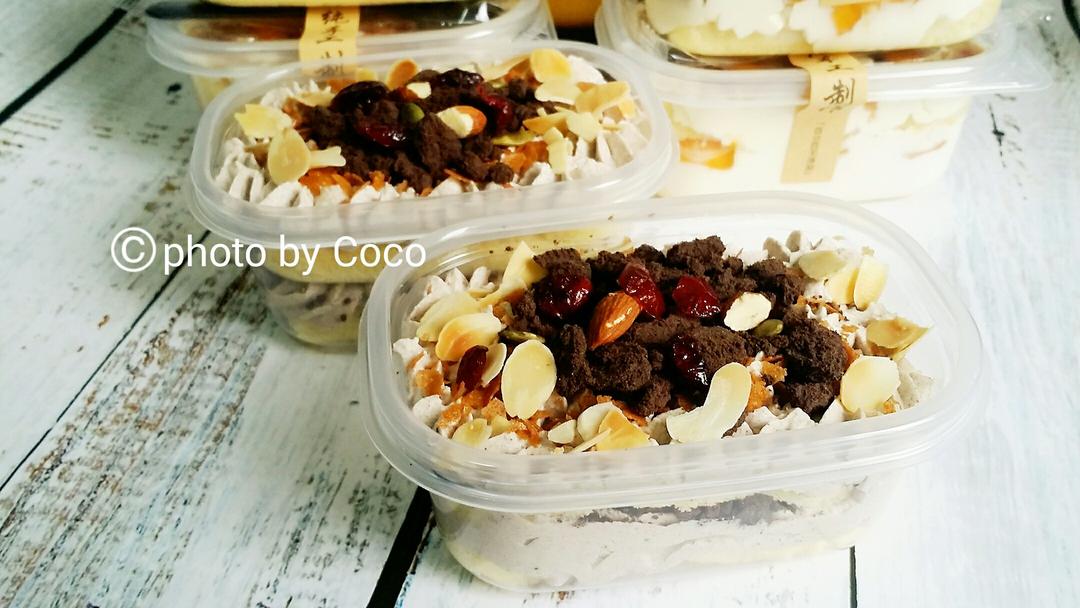 网红甜品--奥利奥咸奶油盒子