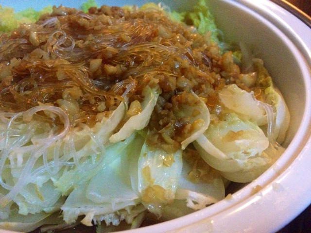 蒜蓉粉丝娃娃菜