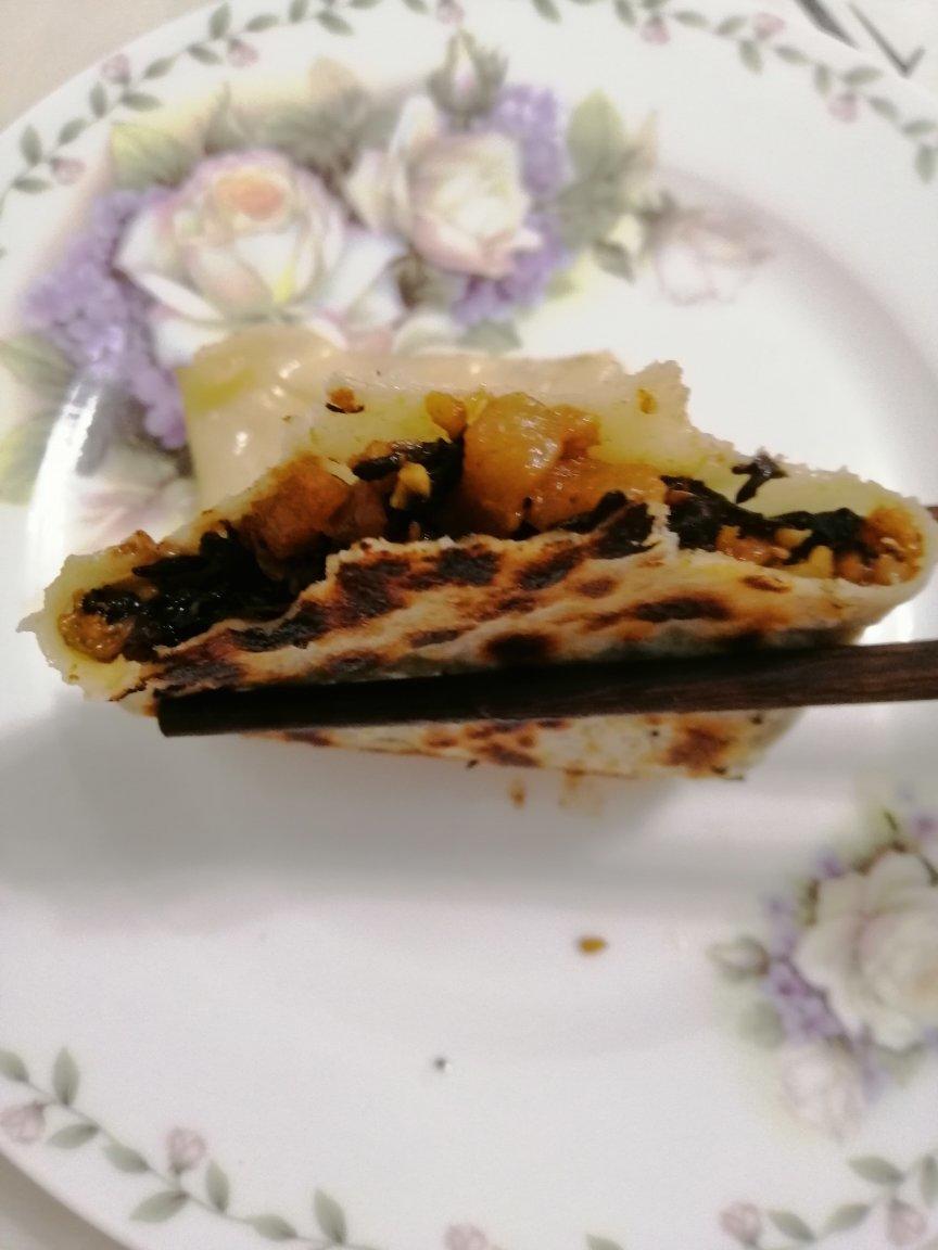 宅家16天—梅菜干肉饼，心神舒畅