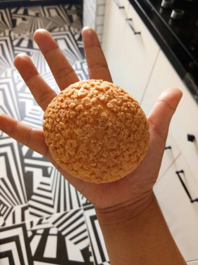 大葱爱上了揉面做的酥皮大泡芙