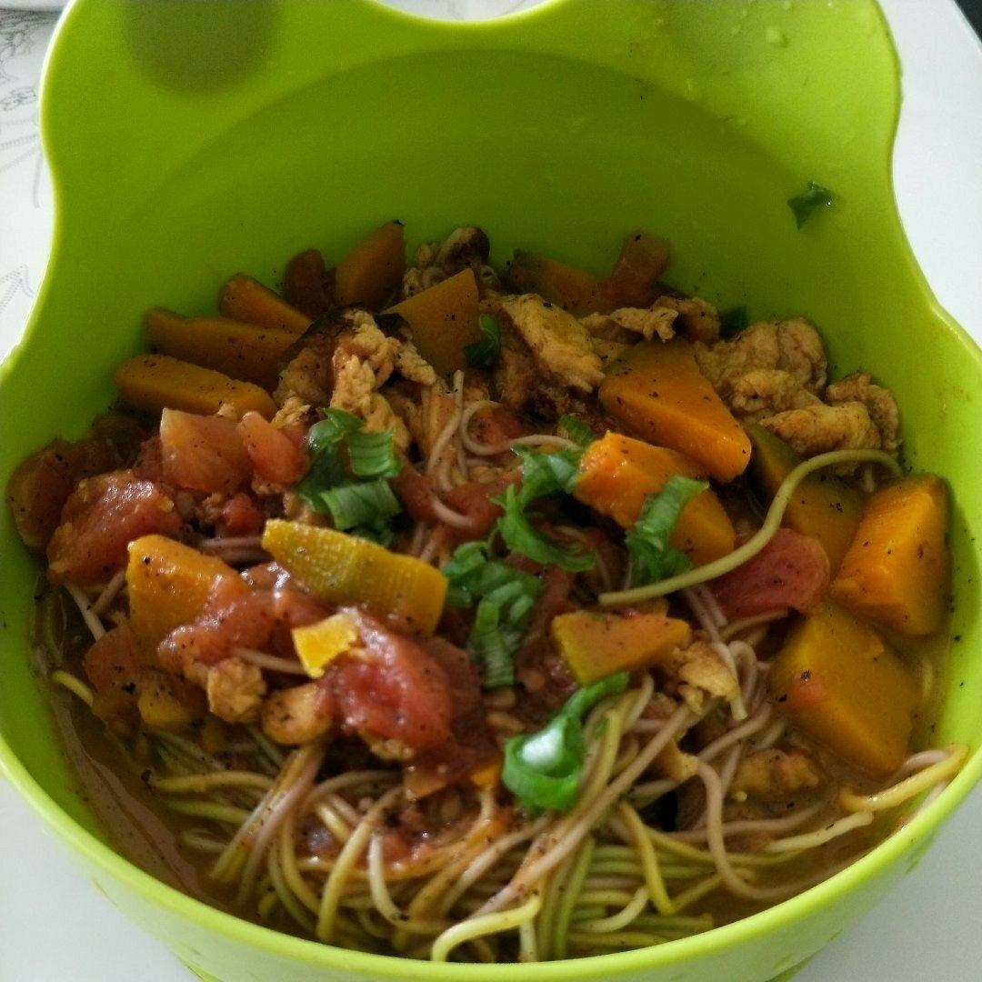 【宝宝辅食】蔬菜面条