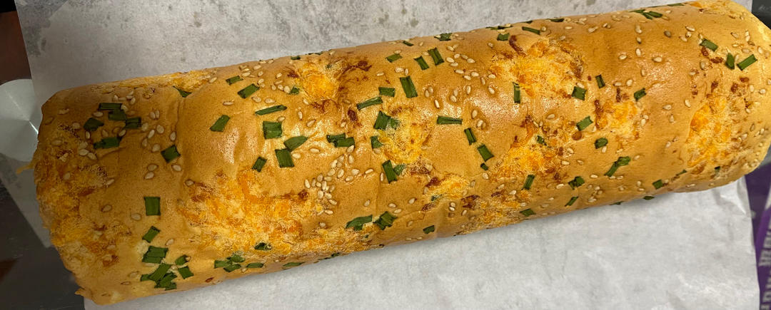 香葱海苔肉松芝麻蛋糕卷