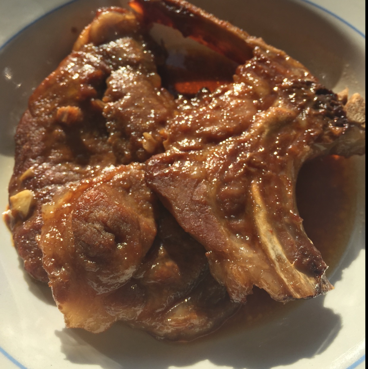 蜜汁叉烧排骨