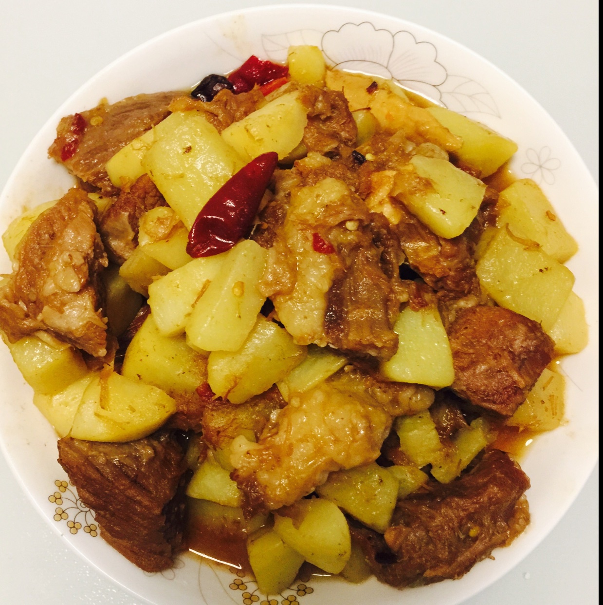 土豆烧牛肉