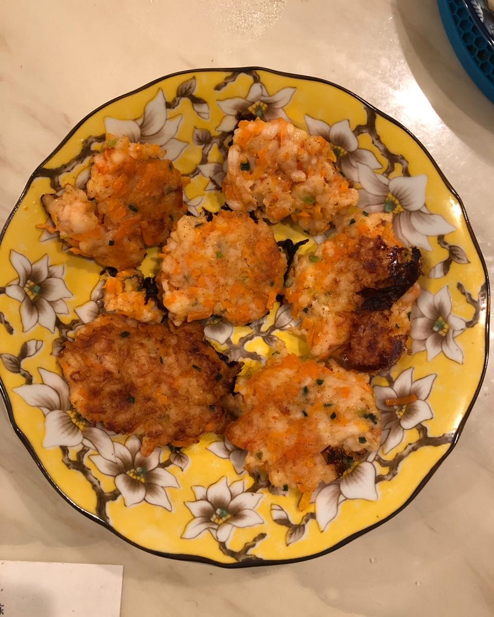 香煎虾饼
