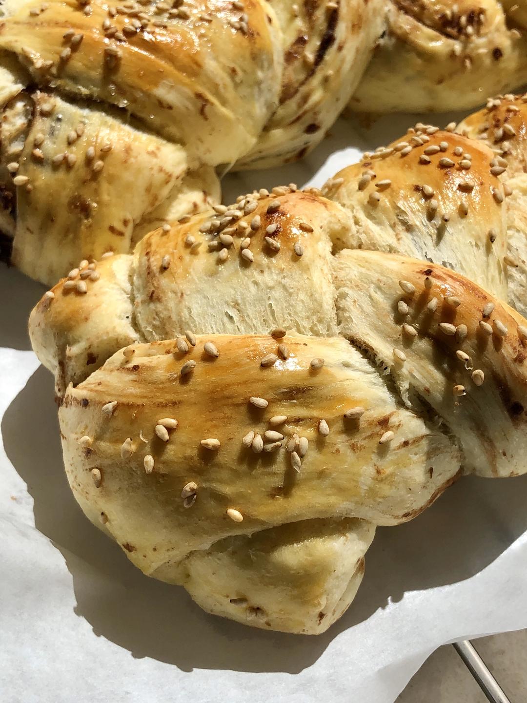 纯奶手撕吐司的做法 步骤1