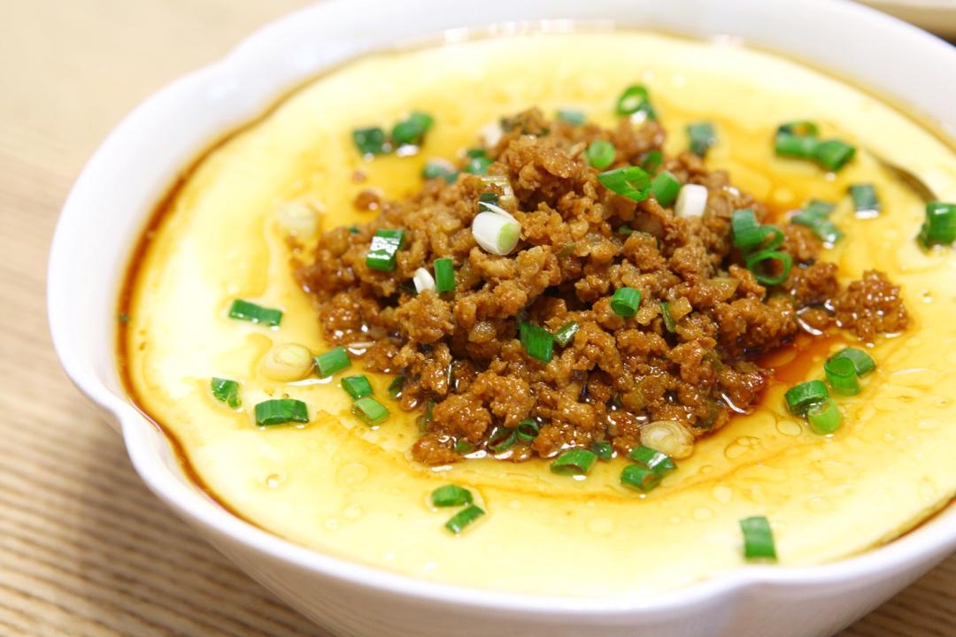 是_烦做的虾仁蒸鸡蛋/肉沫蒸蛋