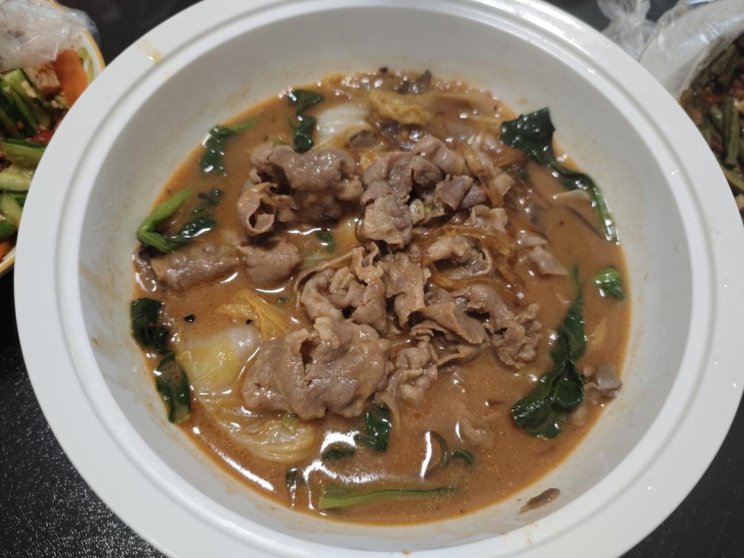 沙茶牛肉粉丝煲