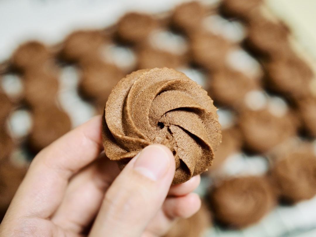 零失败花纹超级立体的黄油曲奇