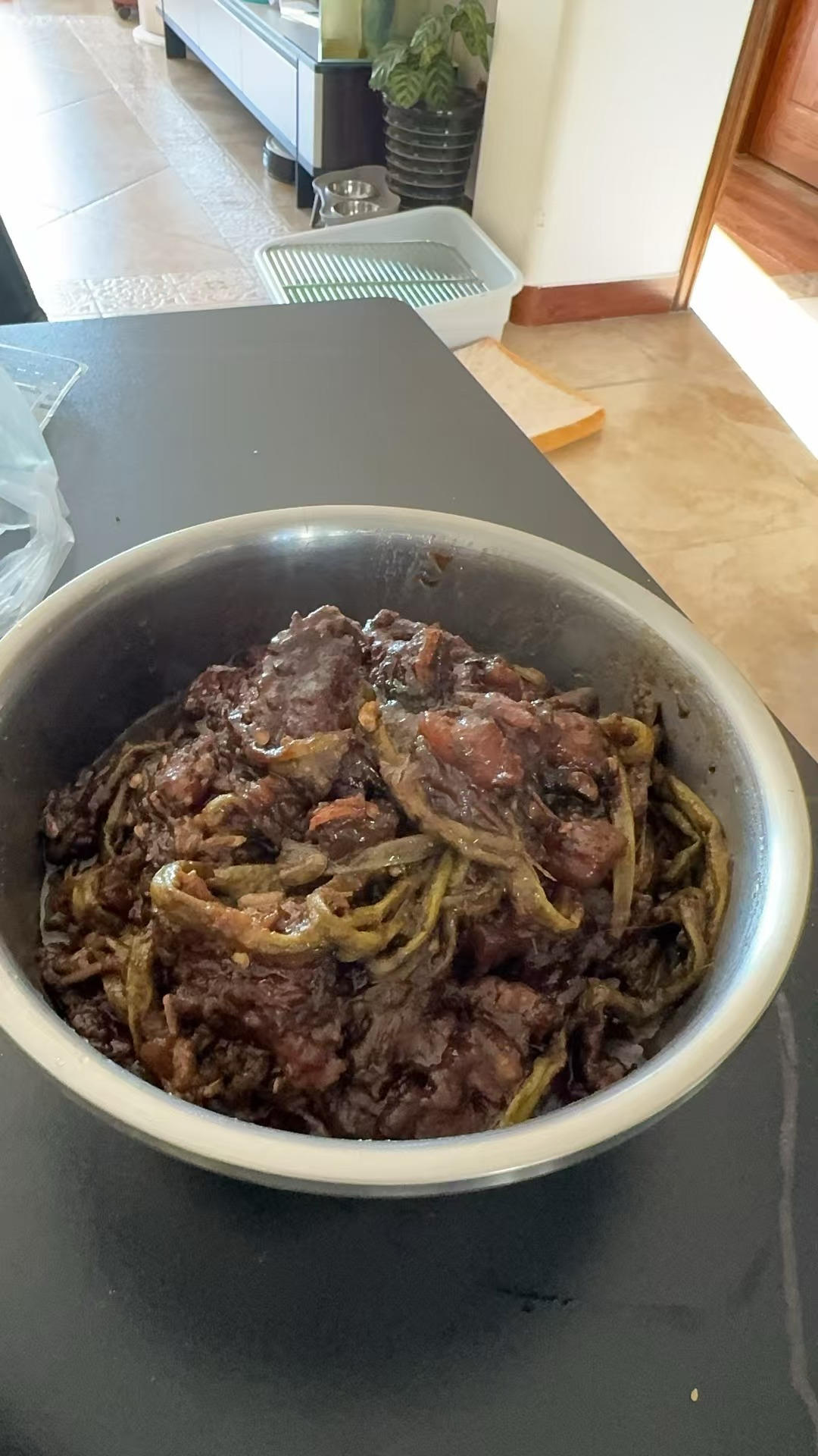 下饭菜东北豇豆咸菜