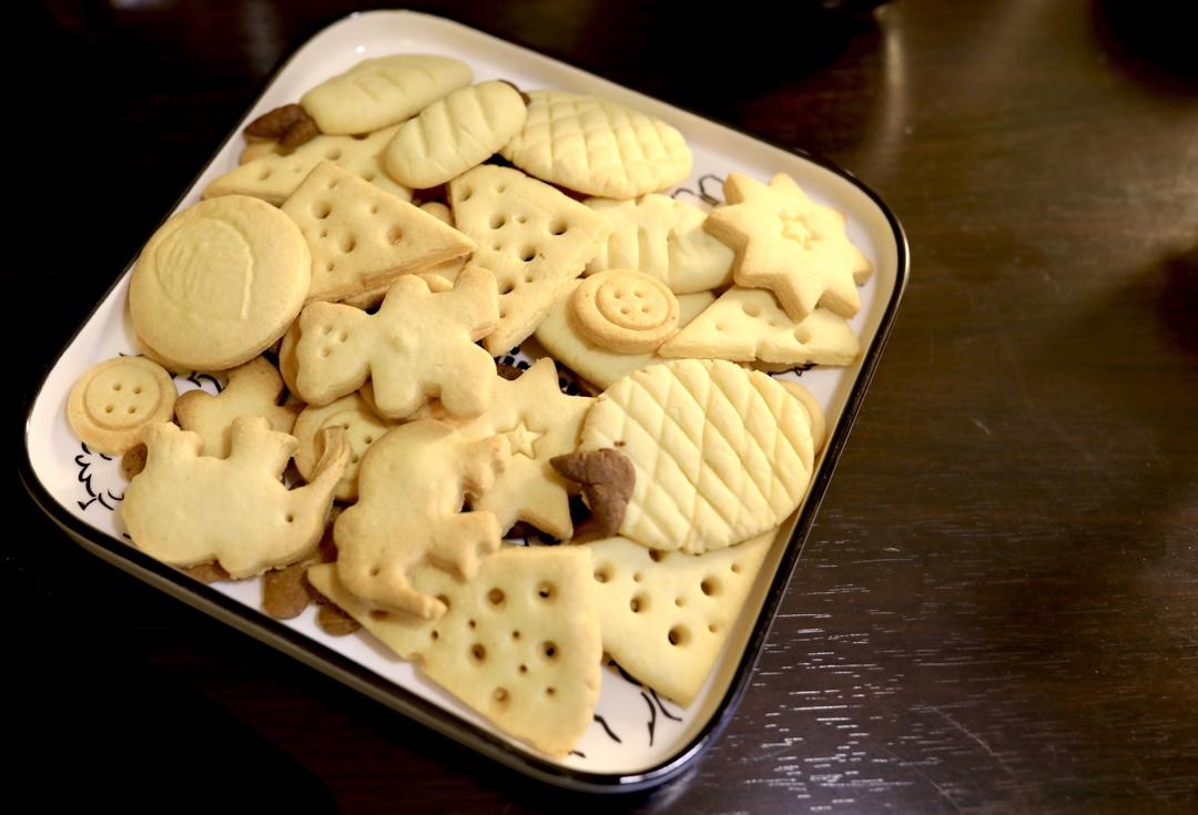 没有模具也能做的卡通饼干