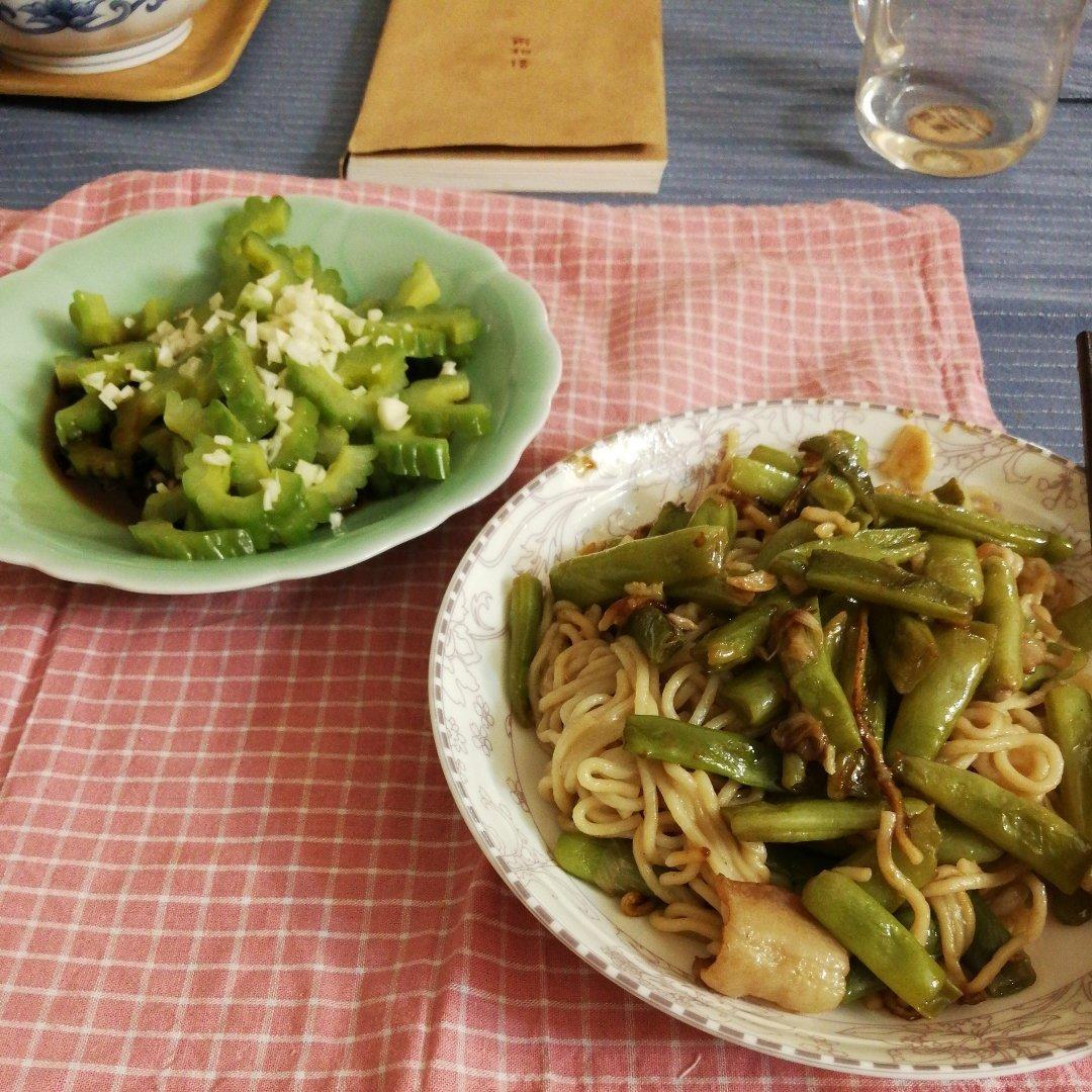 芸豆焖面（附万能的腌肉不老的办法）