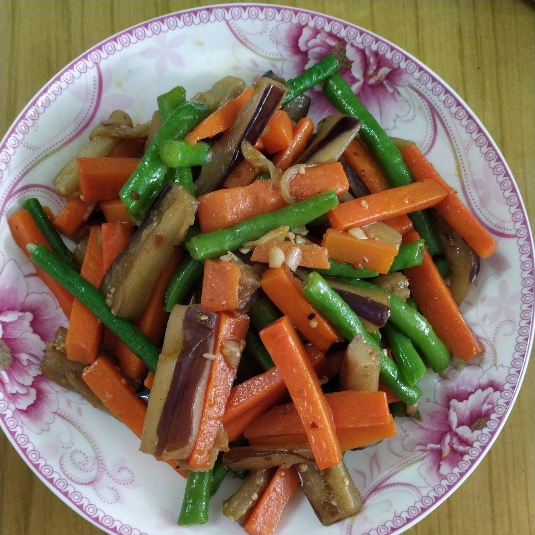 豆角烧茄子
