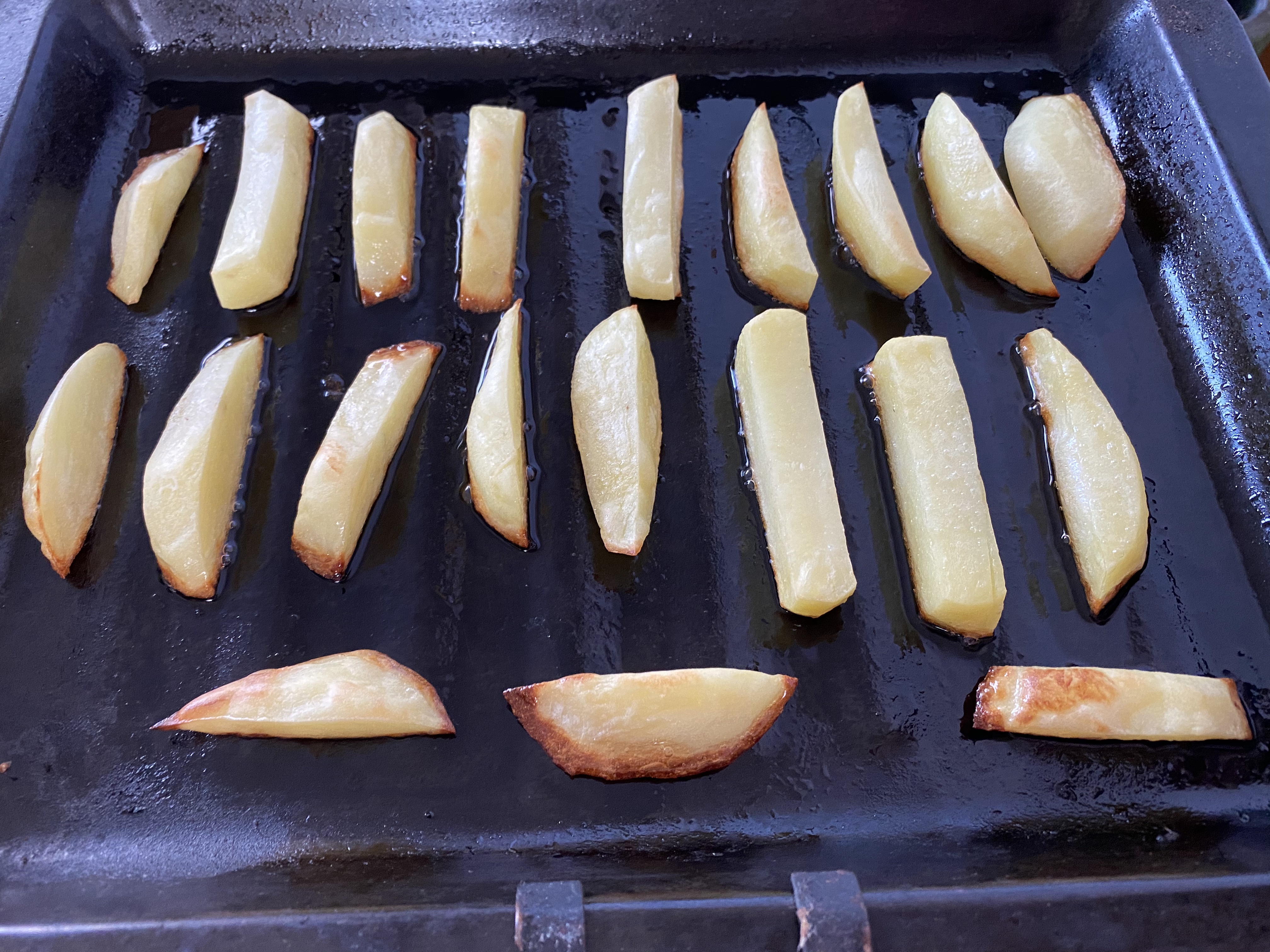 烤薯条的做法 步骤1