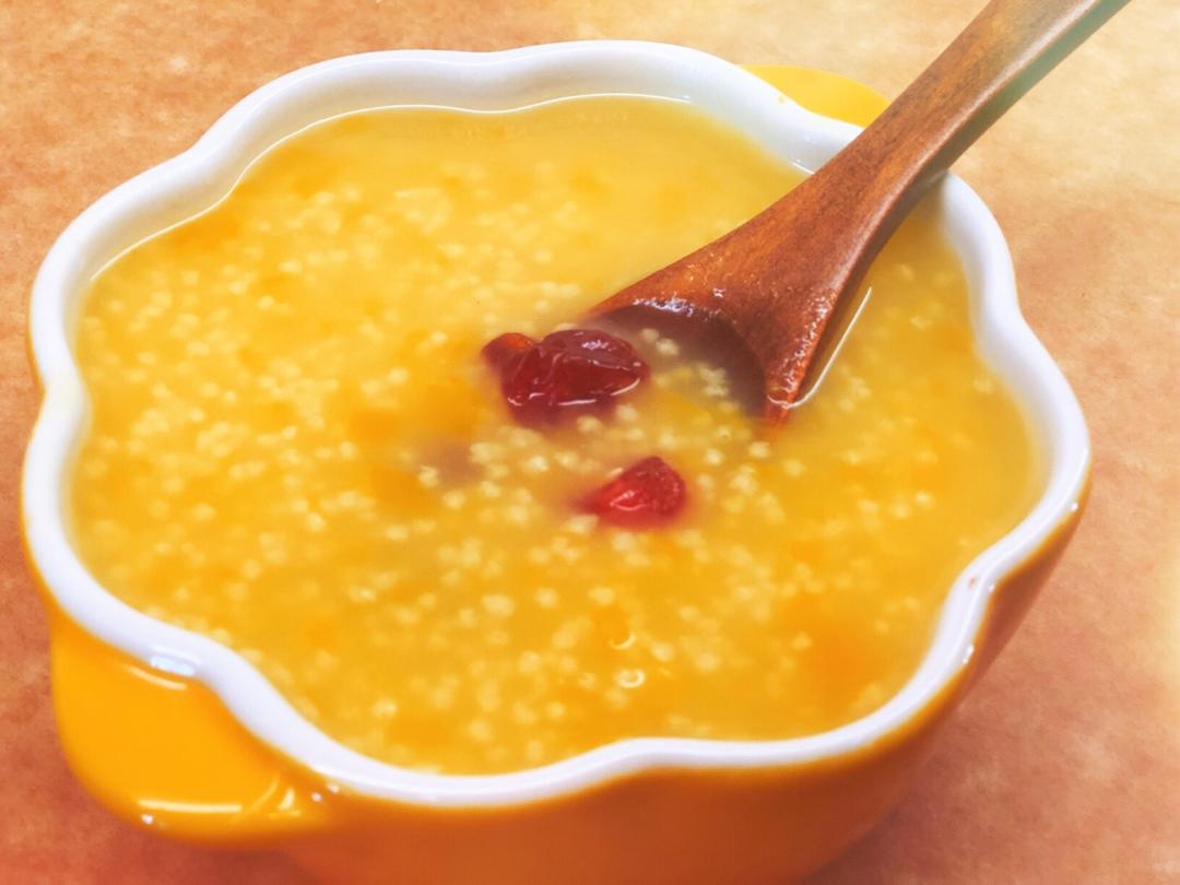 心灵契合做的软糯南瓜粥