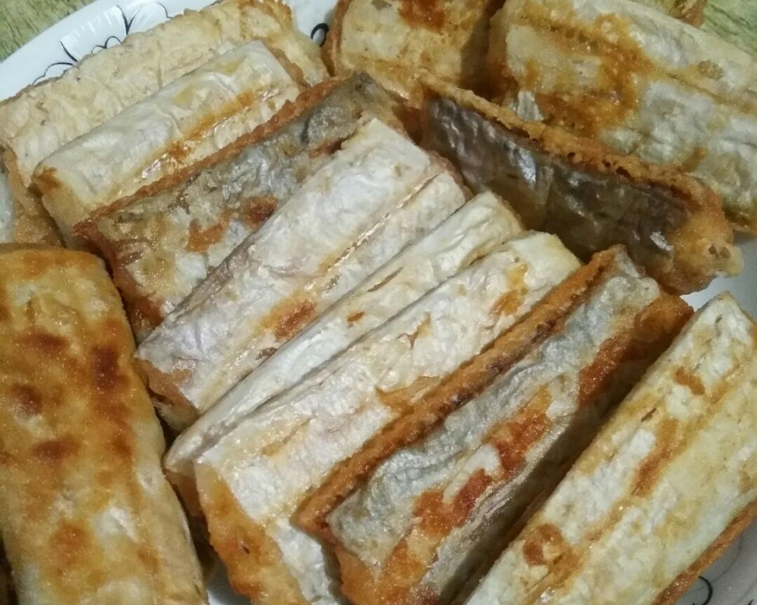 电饼铛煎带鱼