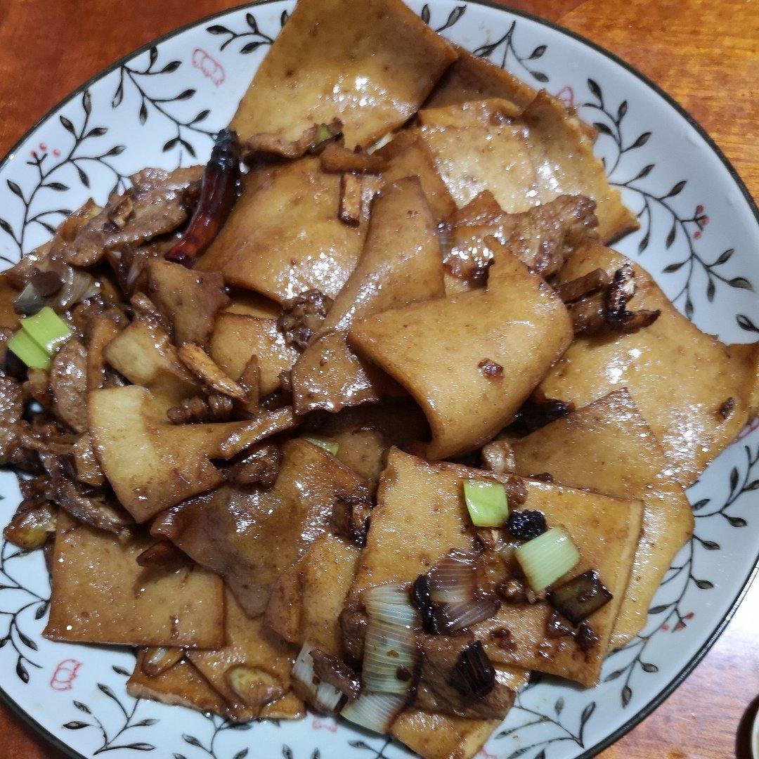 干锅千页豆腐