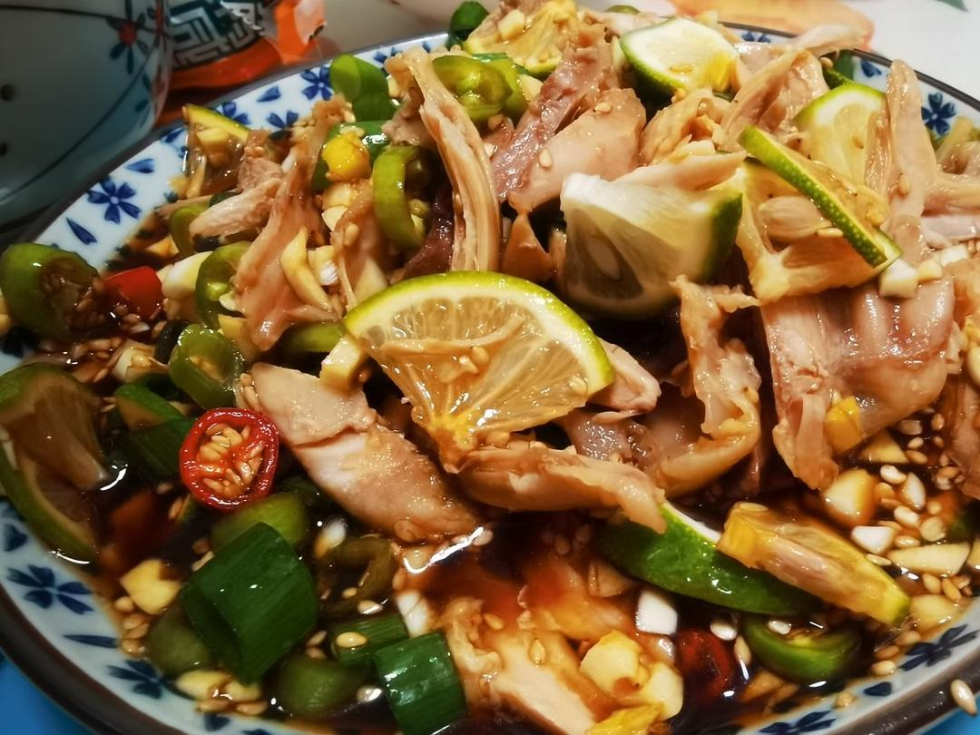 于谦白斩鸡