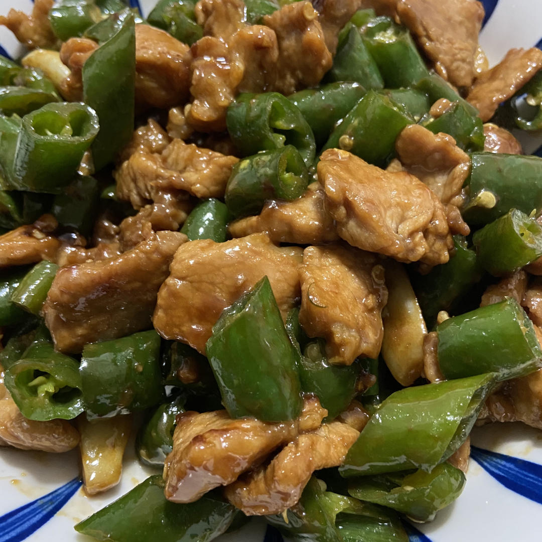 菜椒炒肉