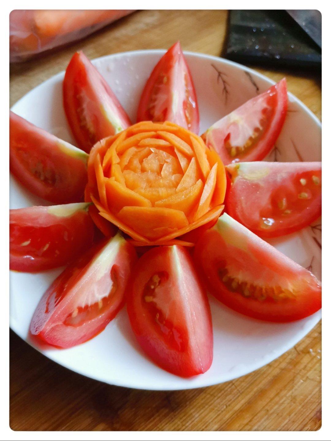 凉拌西红柿