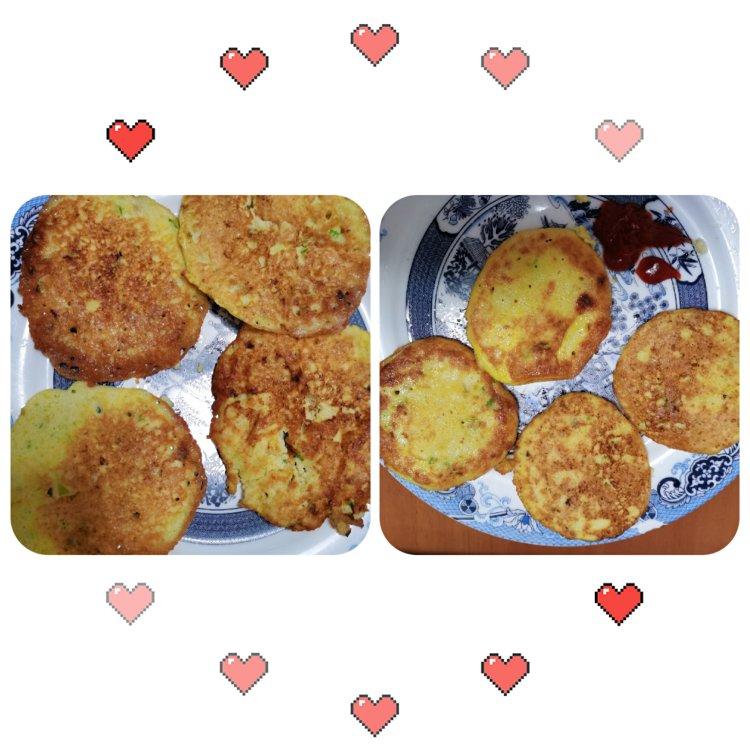 豆腐渣鸡蛋饼