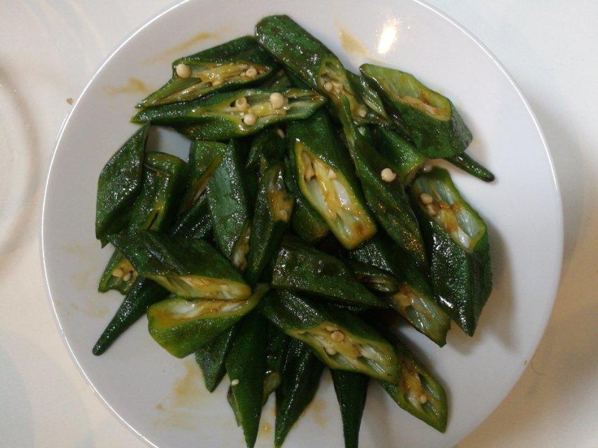 蚝油秋葵
