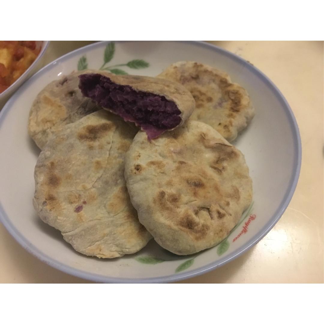 紫薯饼（无油）