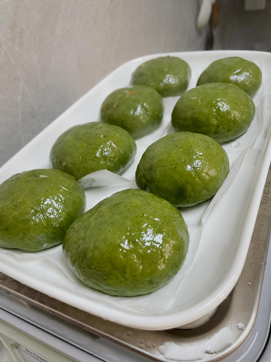 艾草青团（不发硬，QQ弹弹超好吃）