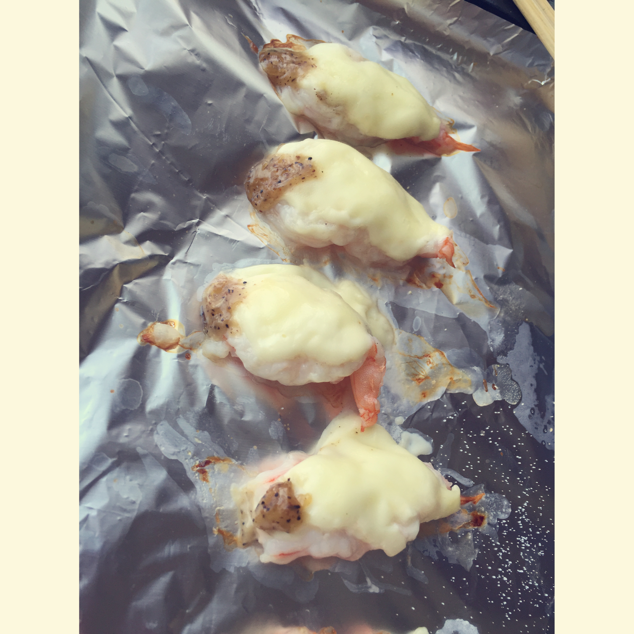 蛋黄酱焗烤大虾