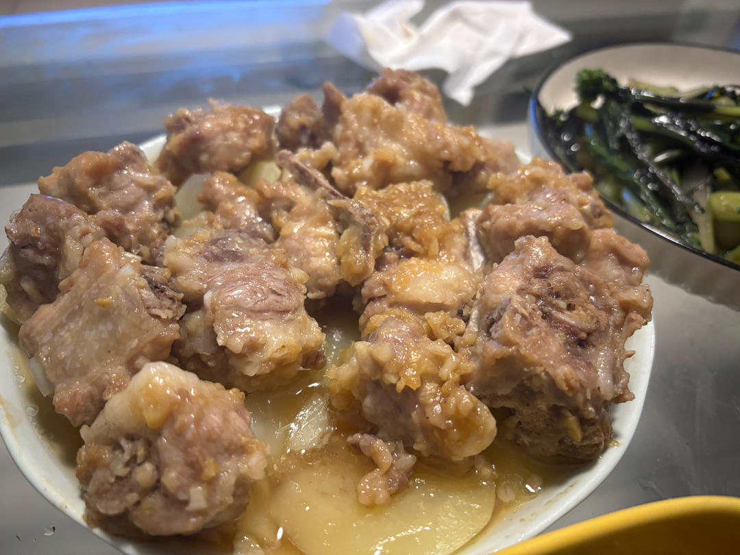 蒜蓉蒸排骨