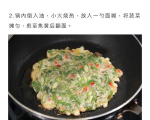 菠菜芦笋藜麦蛋饼的做法 步骤4