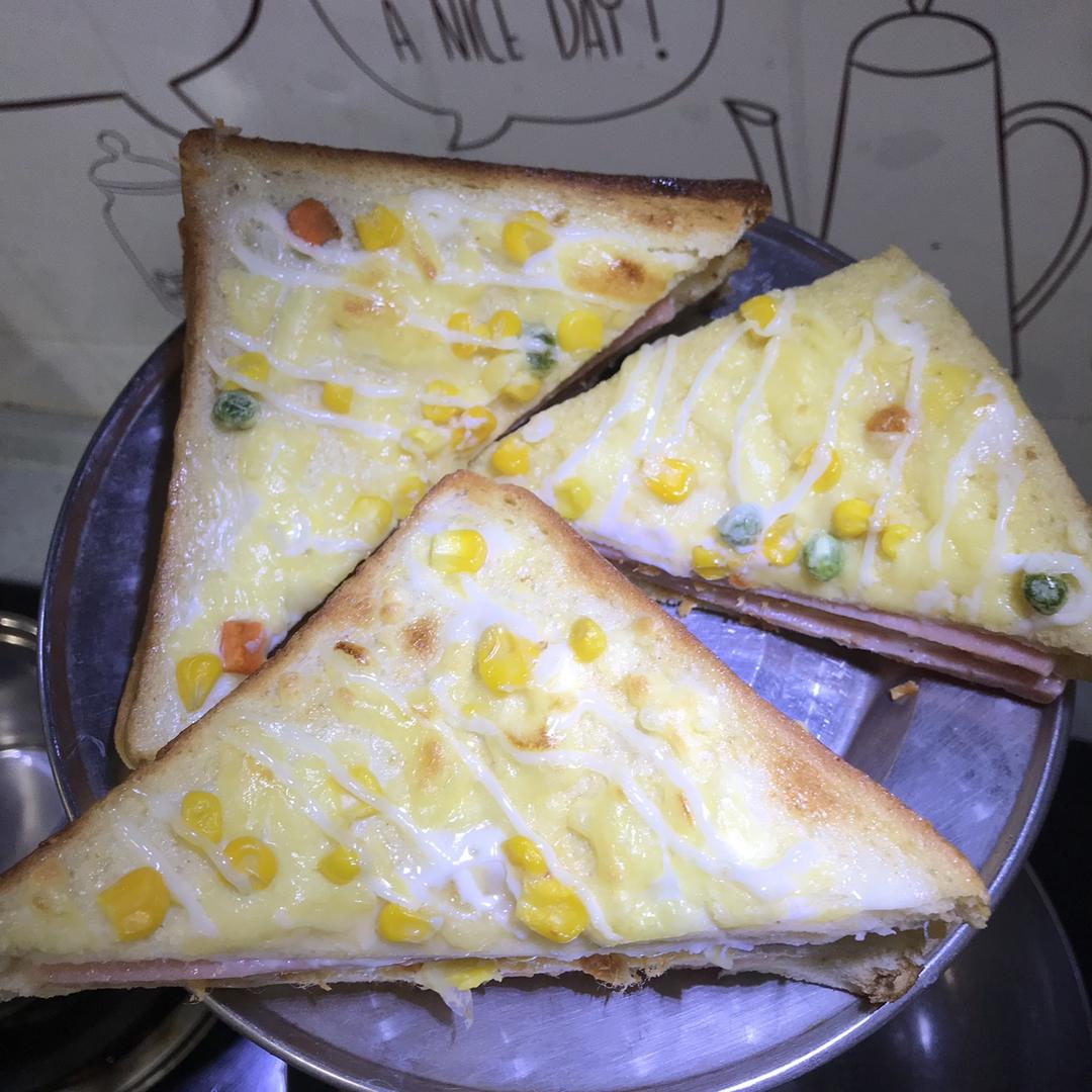 超级好吃的黄金三明治🥪