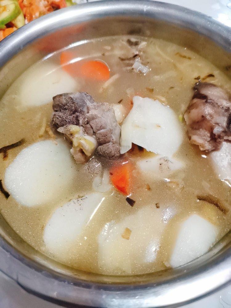 山药炖羊排